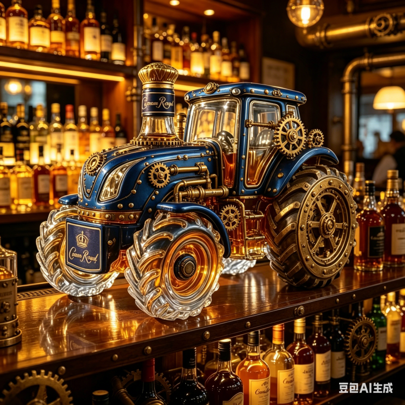 Vintage Tractor Shaped Whiskey - Vintage Collectible Liquor Bottles review and price