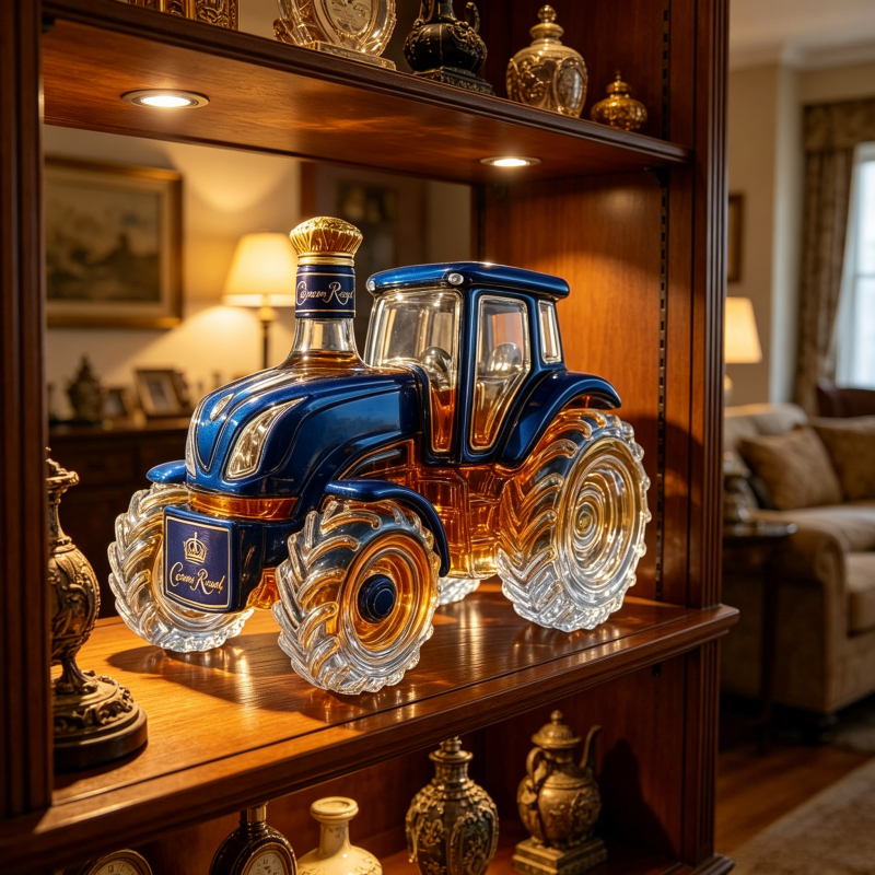 Vintage Tractor Shaped Whiskey - Vintage Collectible Liquor Bottles review and price
