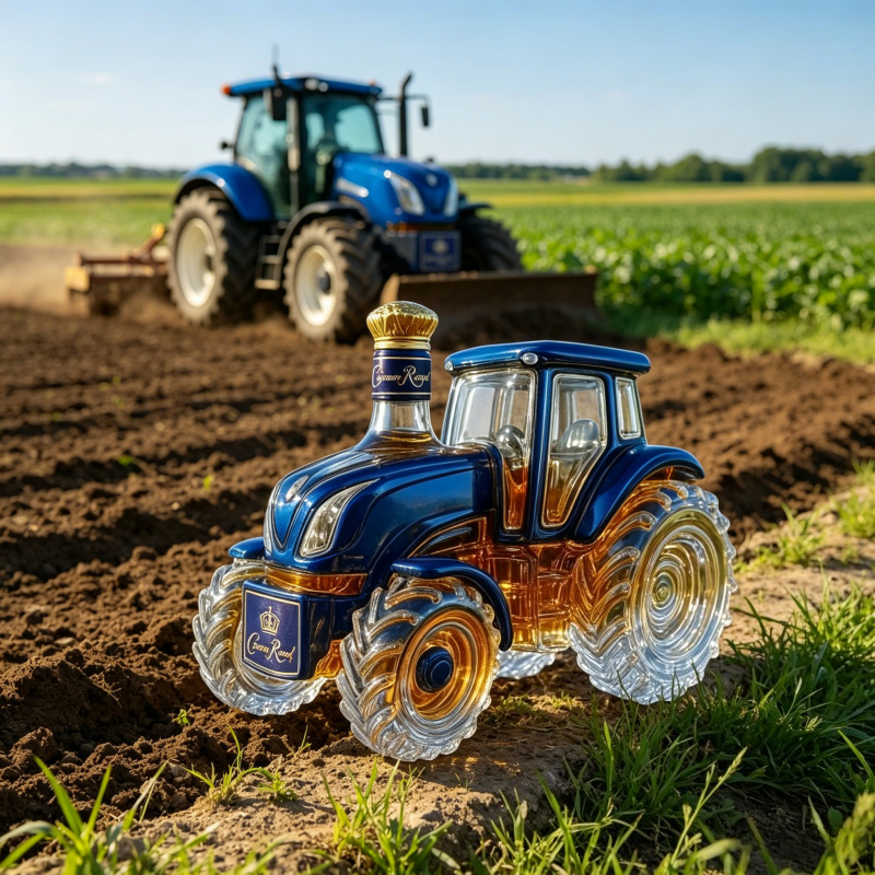 Vintage Tractor Shaped Whiskey - Vintage Collectible Liquor Bottles review and price
