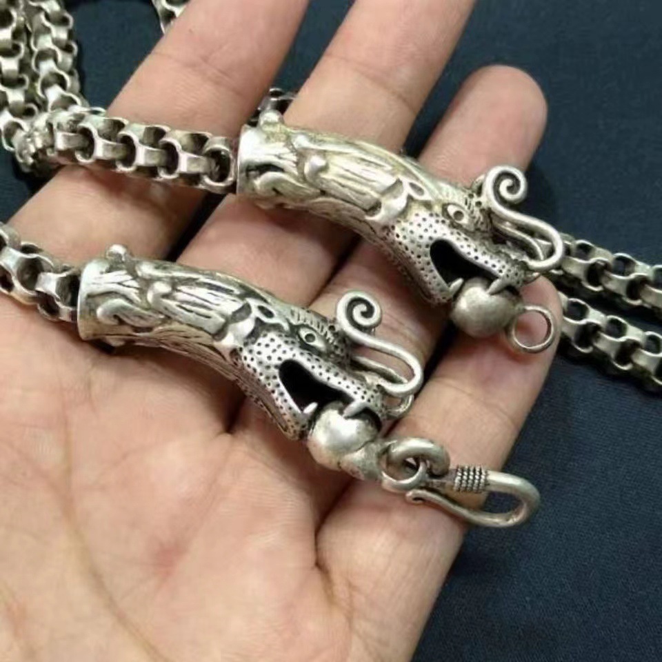 Vintage Antique White Copper P - Vintage Collectible Jewelry review and price