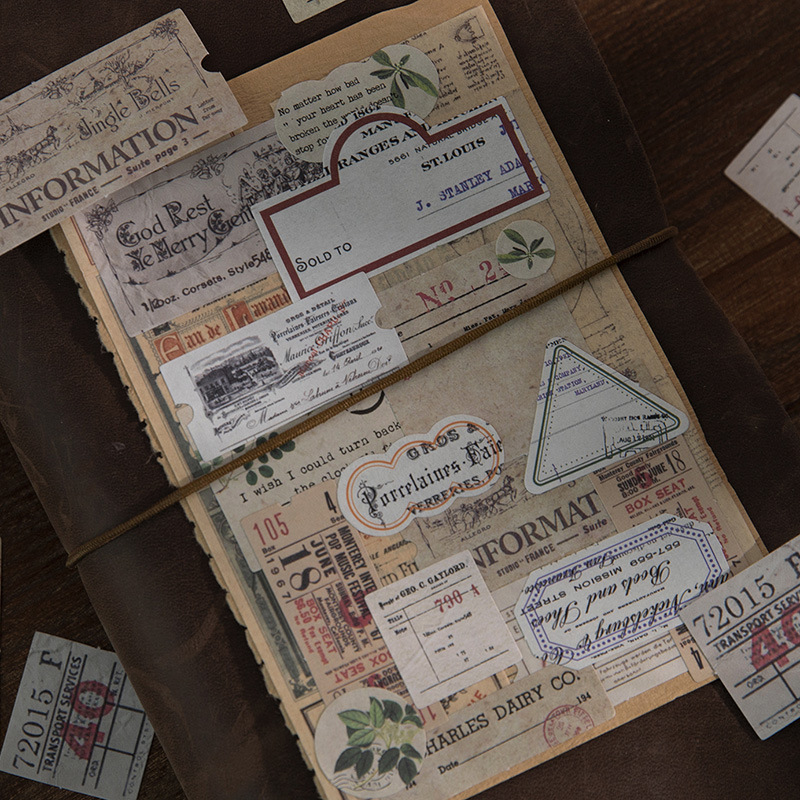 40Pcs Vintage Number Label Sti - Vintage Collectible Stamps review and price